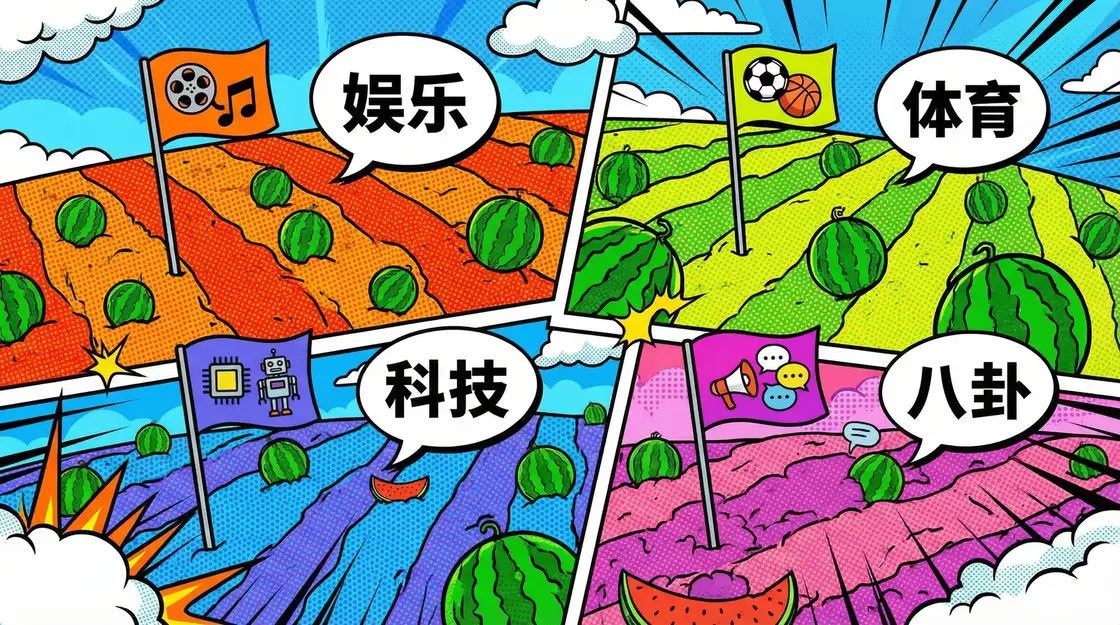 国际版抖音 娱乐瓜田分类